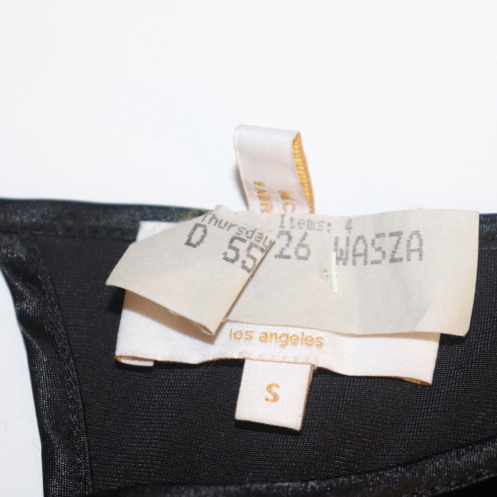 Laundry By Shelli Segal Black Velvet Shirt Size Small - Picture 6 of 11